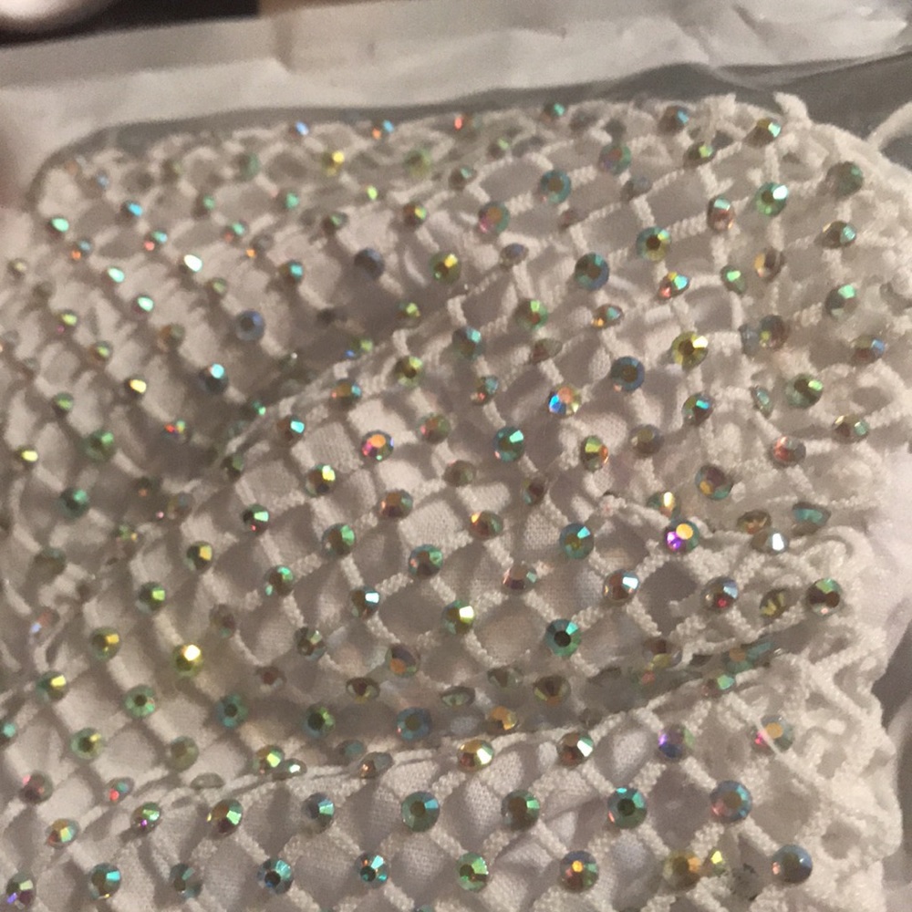 Mask Mesh Rhinestones - Picture 2 of 10